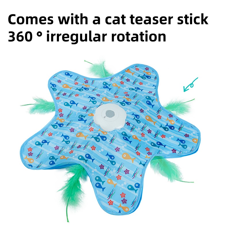 Cat Tunnel Toy - Interaktywna zabawka dla kota aktywowana ruchem,