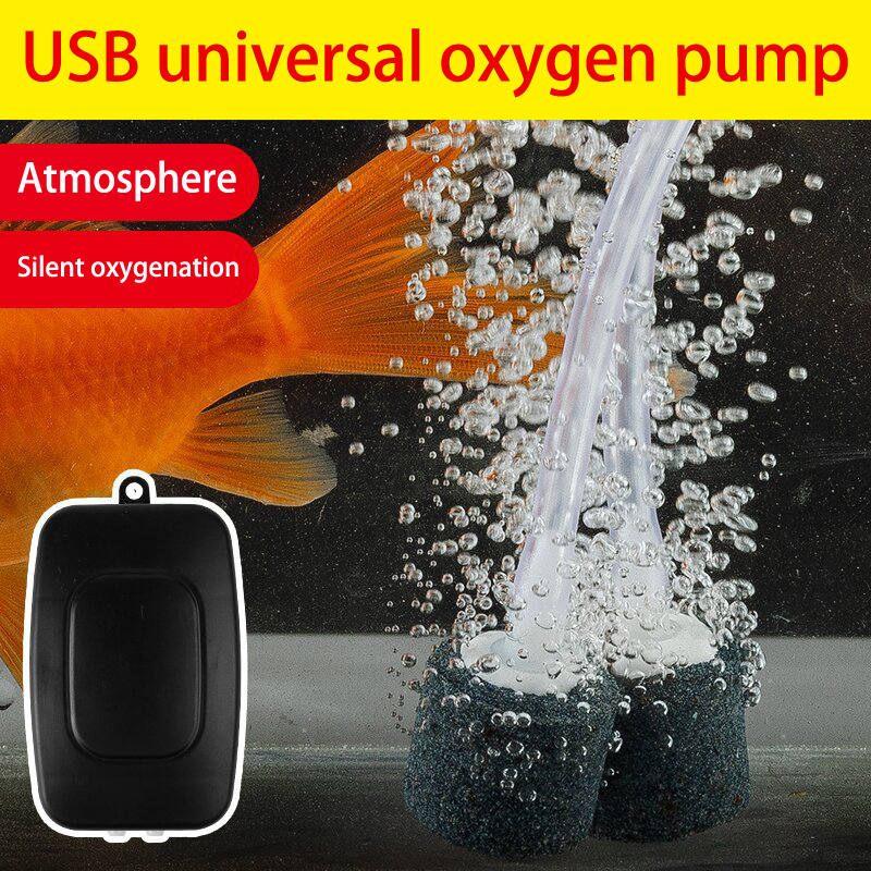 Fish Tank Filter Pump - Mini Aquarium Air zestaw pompy pompa