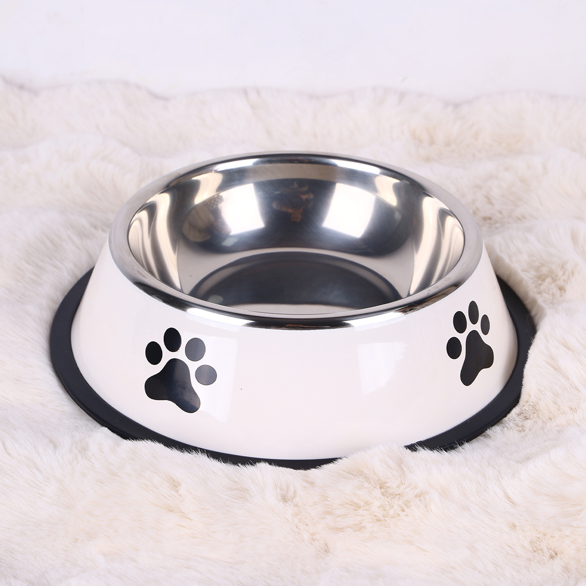Pet Supplies Plus - Miska dla zwierząt ze stali nierdzewnej