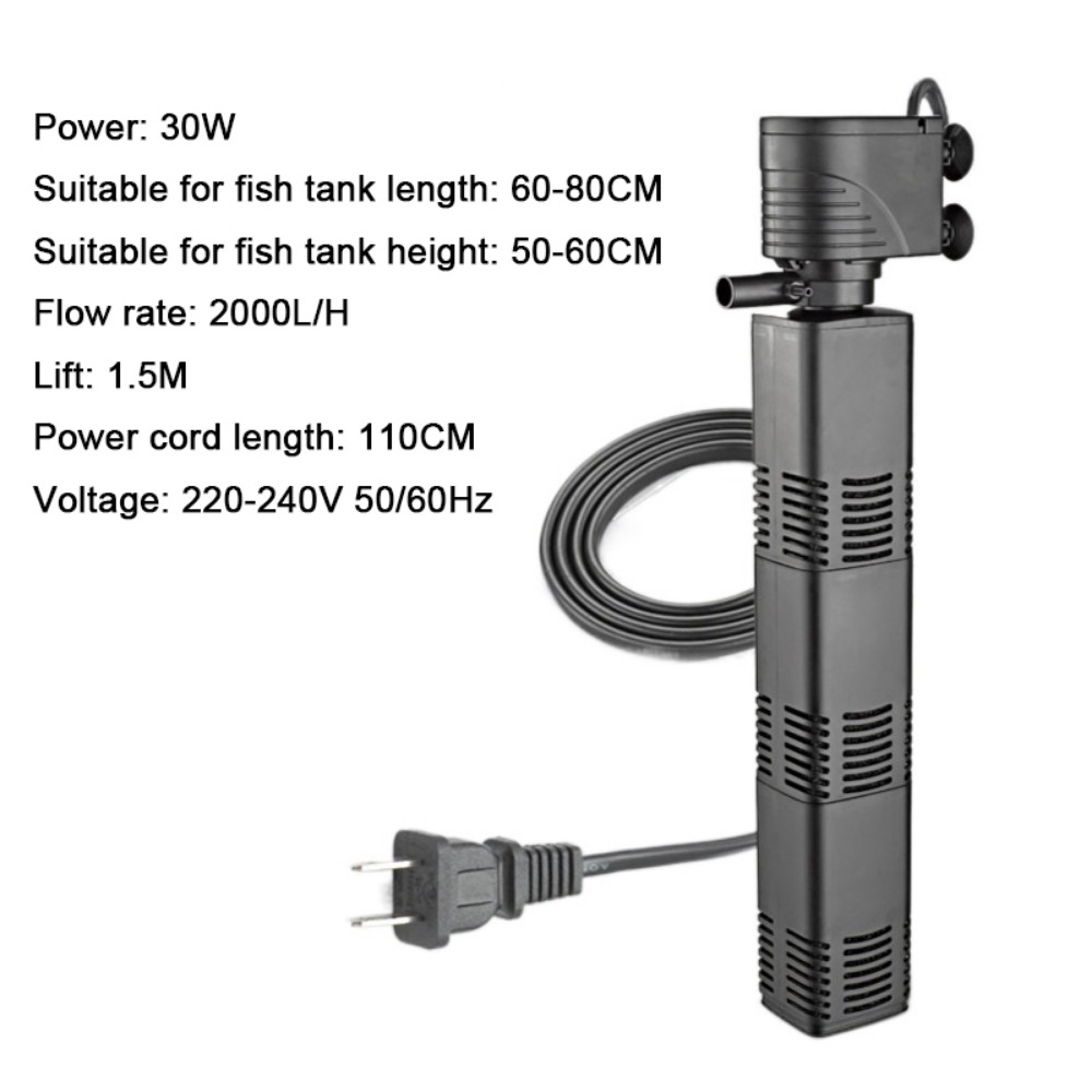 Fish Tank Filter Pump - Filtr do akwarium 3 w 1