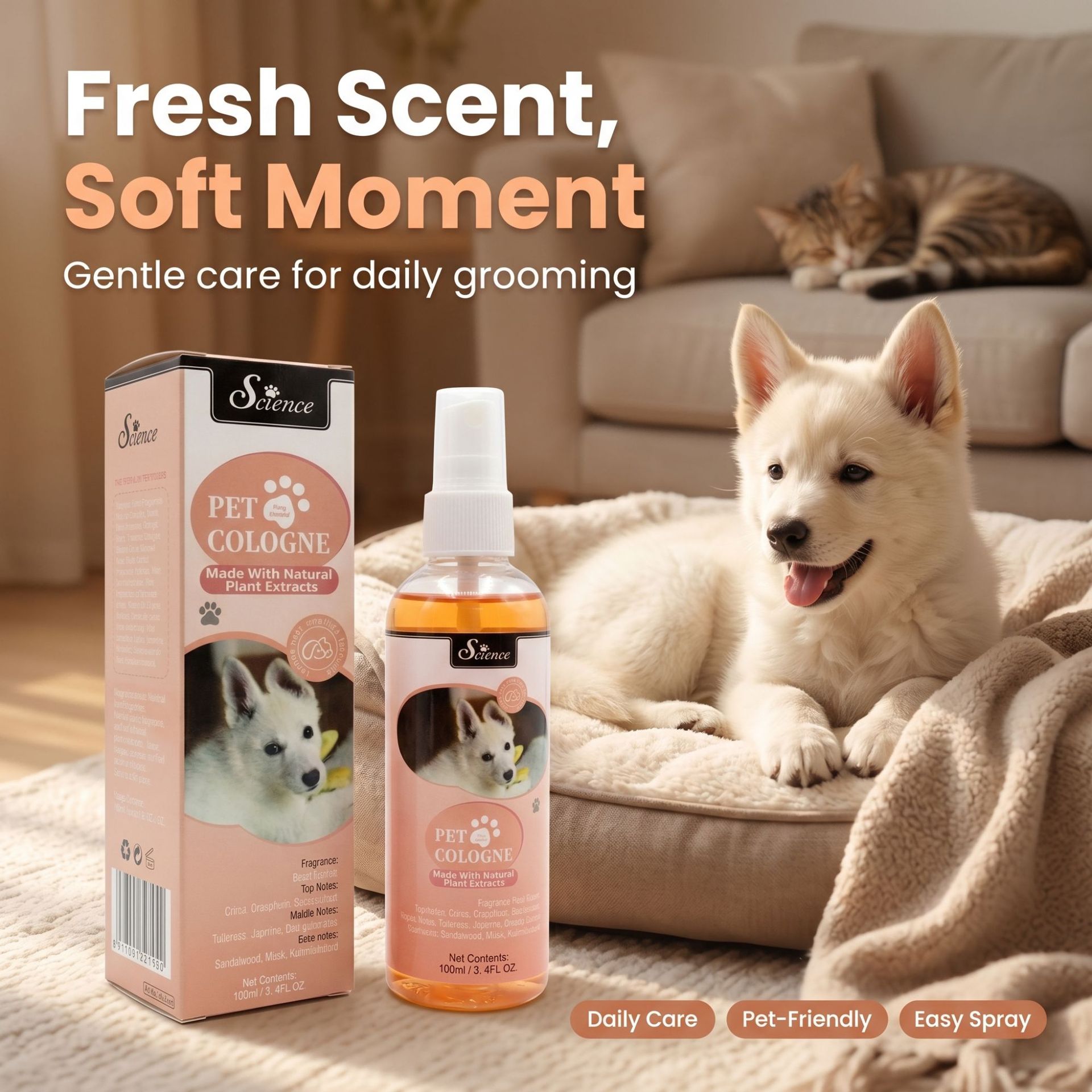 SES100ml Pet Cologne Spray dla – Pet Cologne Spray recenzja i cena