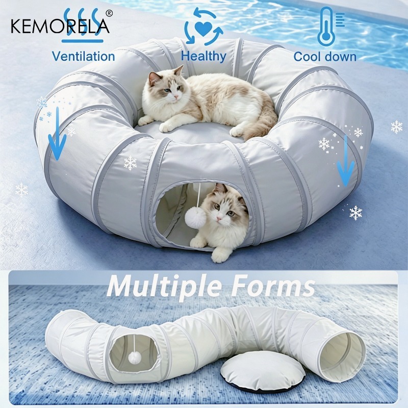 KEMORELA Letni Chłodzący Tunel – Cat Tunnel Toy recenzja i cena