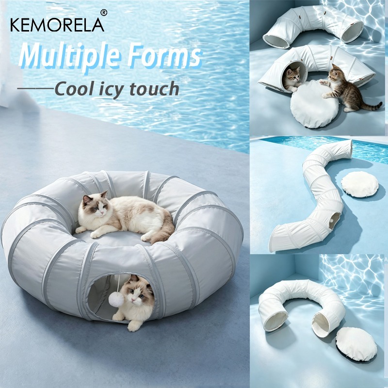 KEMORELA Letni Chłodzący Tunel – Cat Tunnel Toy recenzja i cena