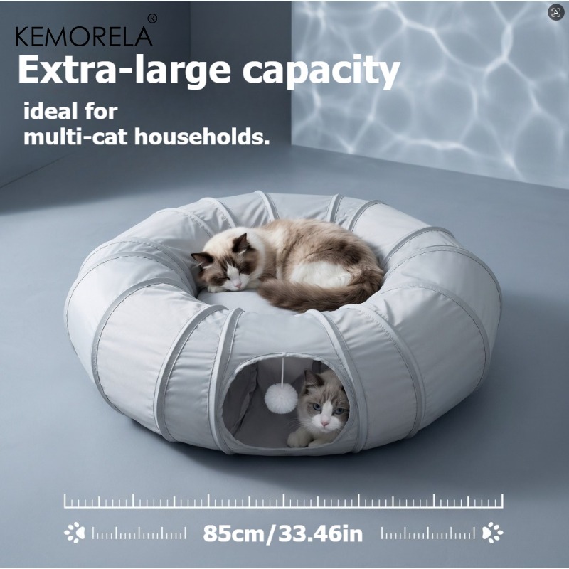KEMORELA Letni Chłodzący Tunel – Cat Tunnel Toy recenzja i cena
