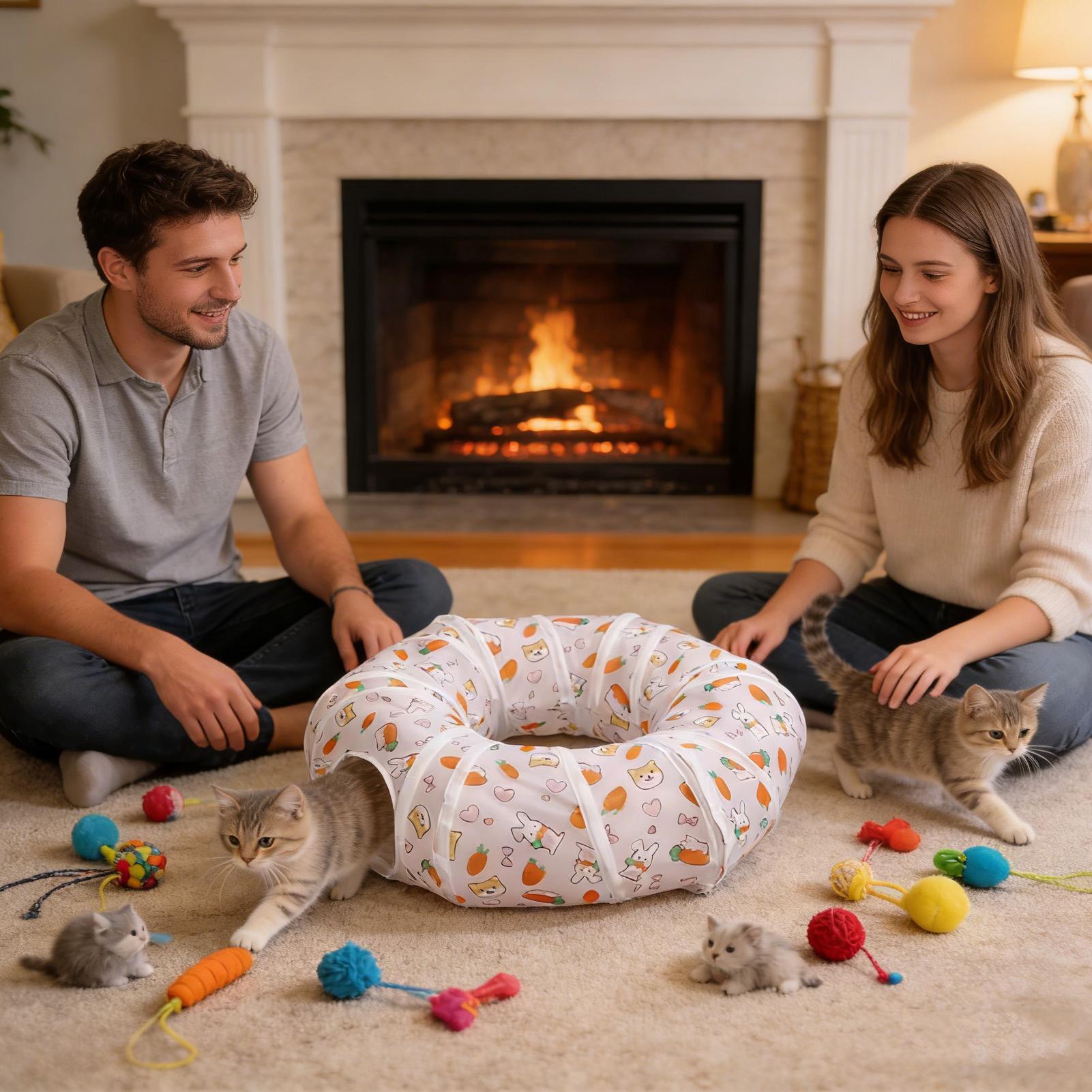 Interaktywny tunel dla kota, s – Cat Tunnel Toy recenzja i cena