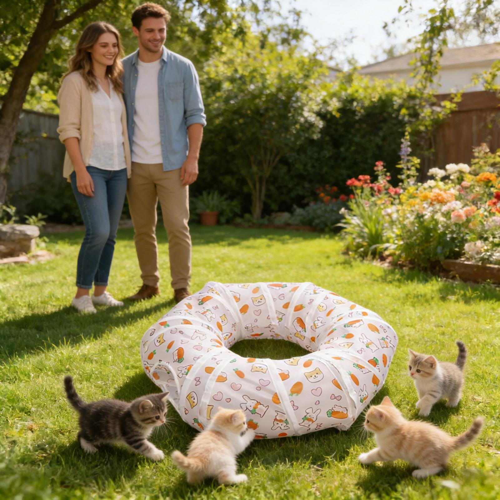 Interaktywny tunel dla kota, s – Cat Tunnel Toy recenzja i cena