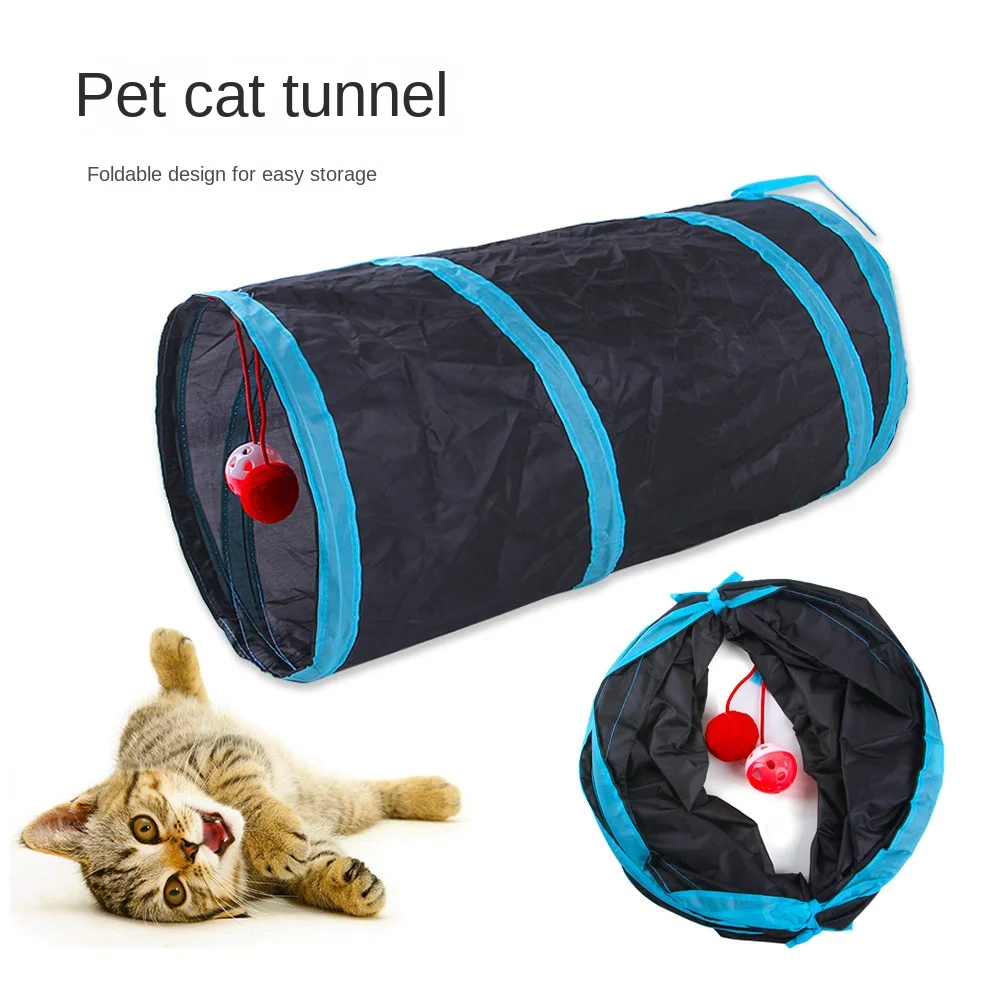 Tunel dla kota składany akceso – Cat Tunnel Toy recenzja i cena