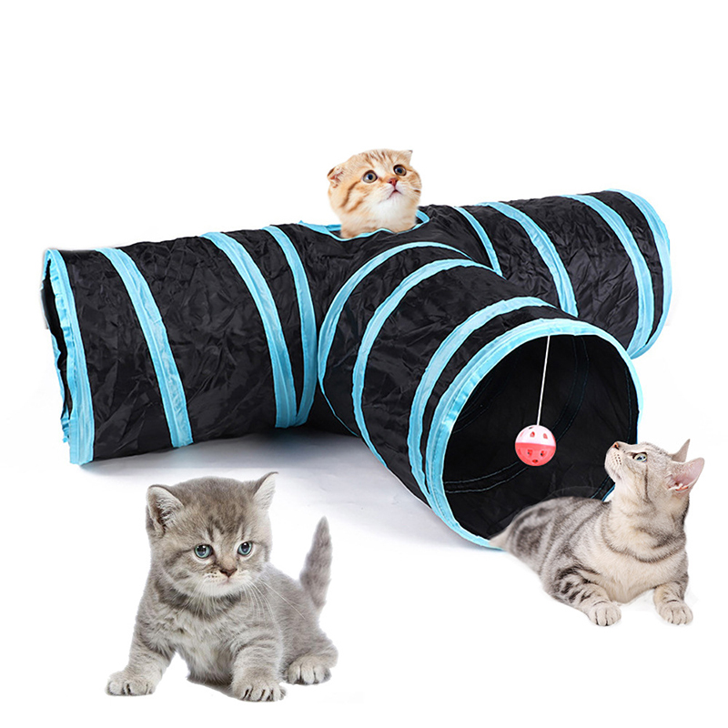 Tunel dla kota Składany tunel  – Cat Tunnel Toy recenzja i cena