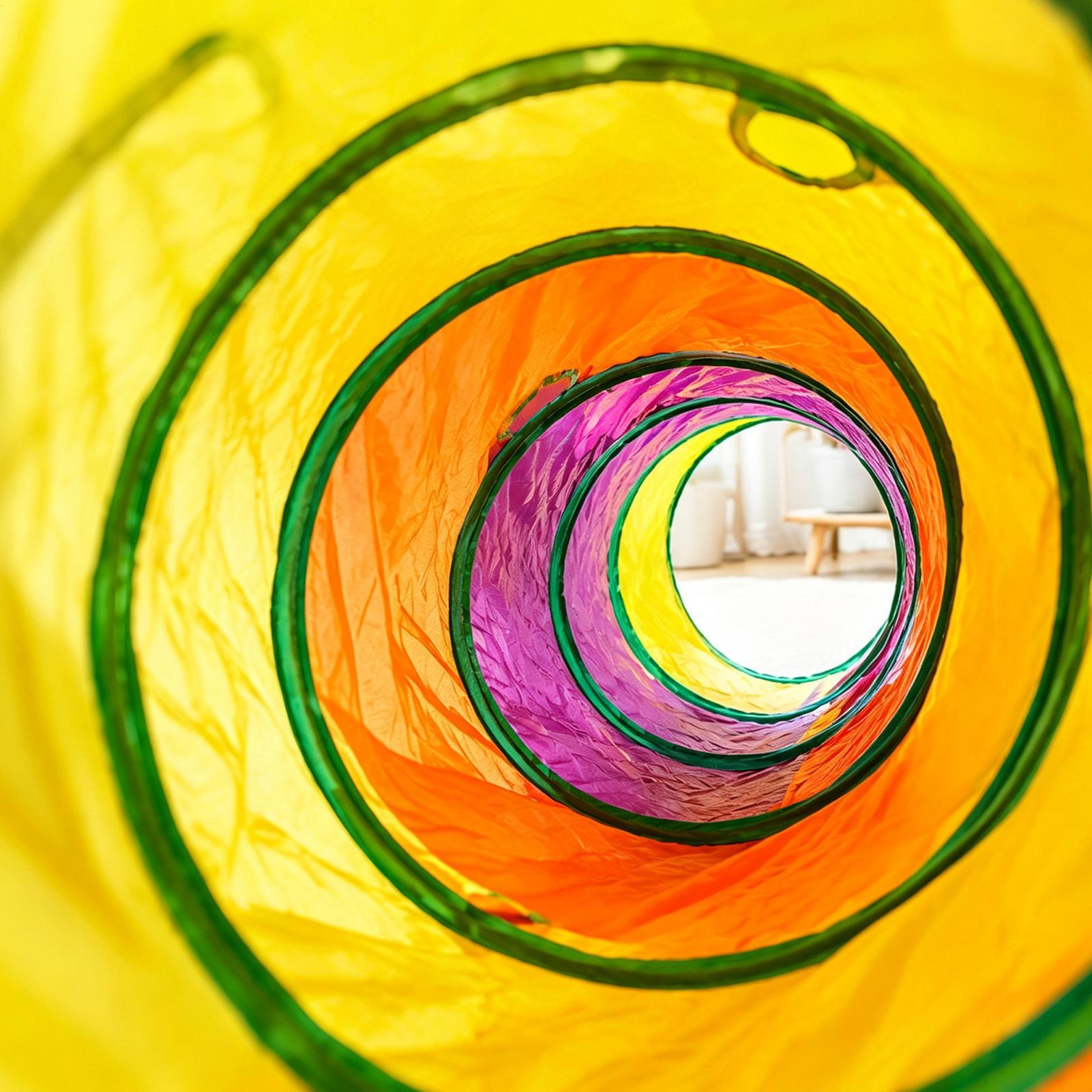 Tunel dla kota Tęcza Interakty – Cat Tunnel Toy recenzja i cena