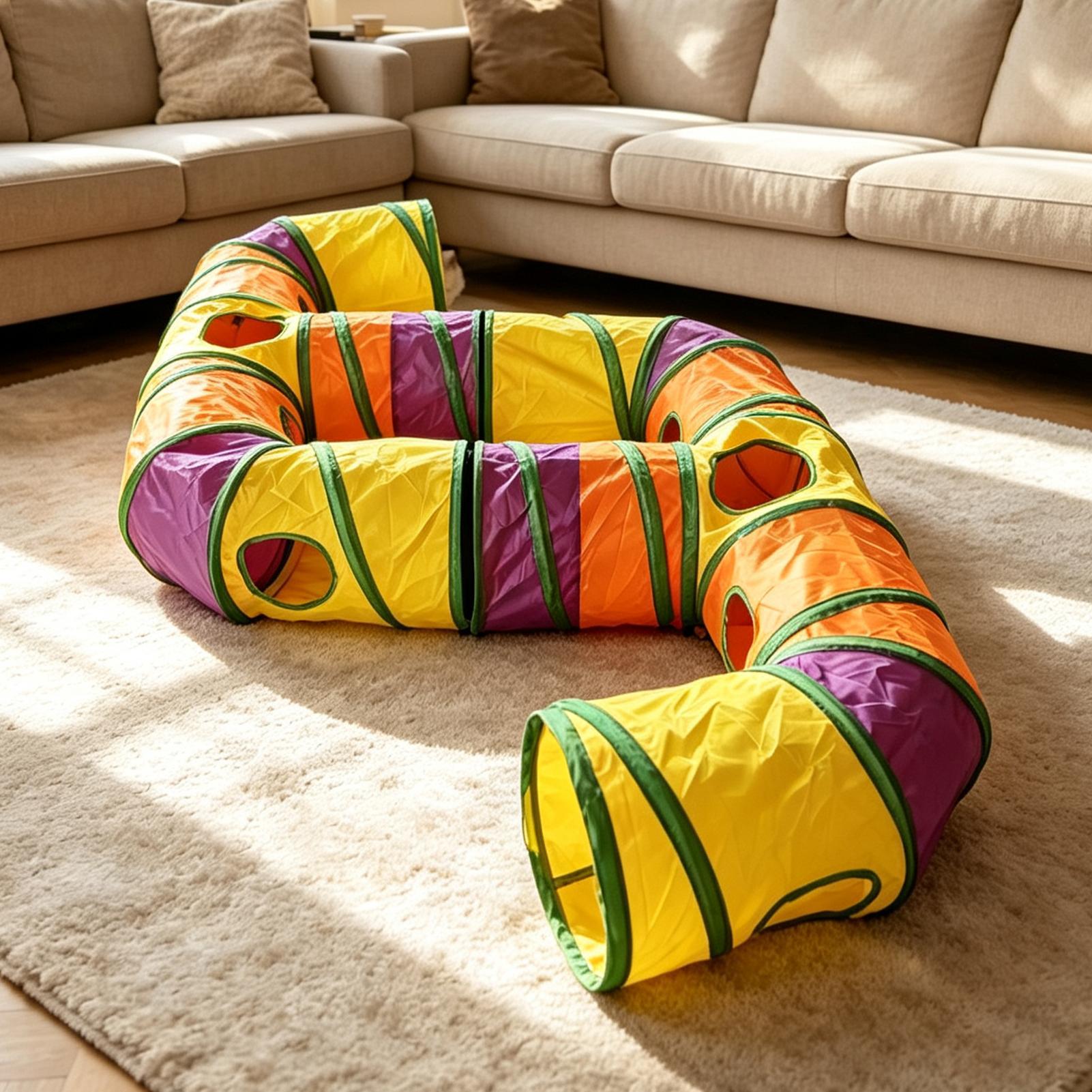 Tunel dla kota Tęcza Interakty – Cat Tunnel Toy recenzja i cena