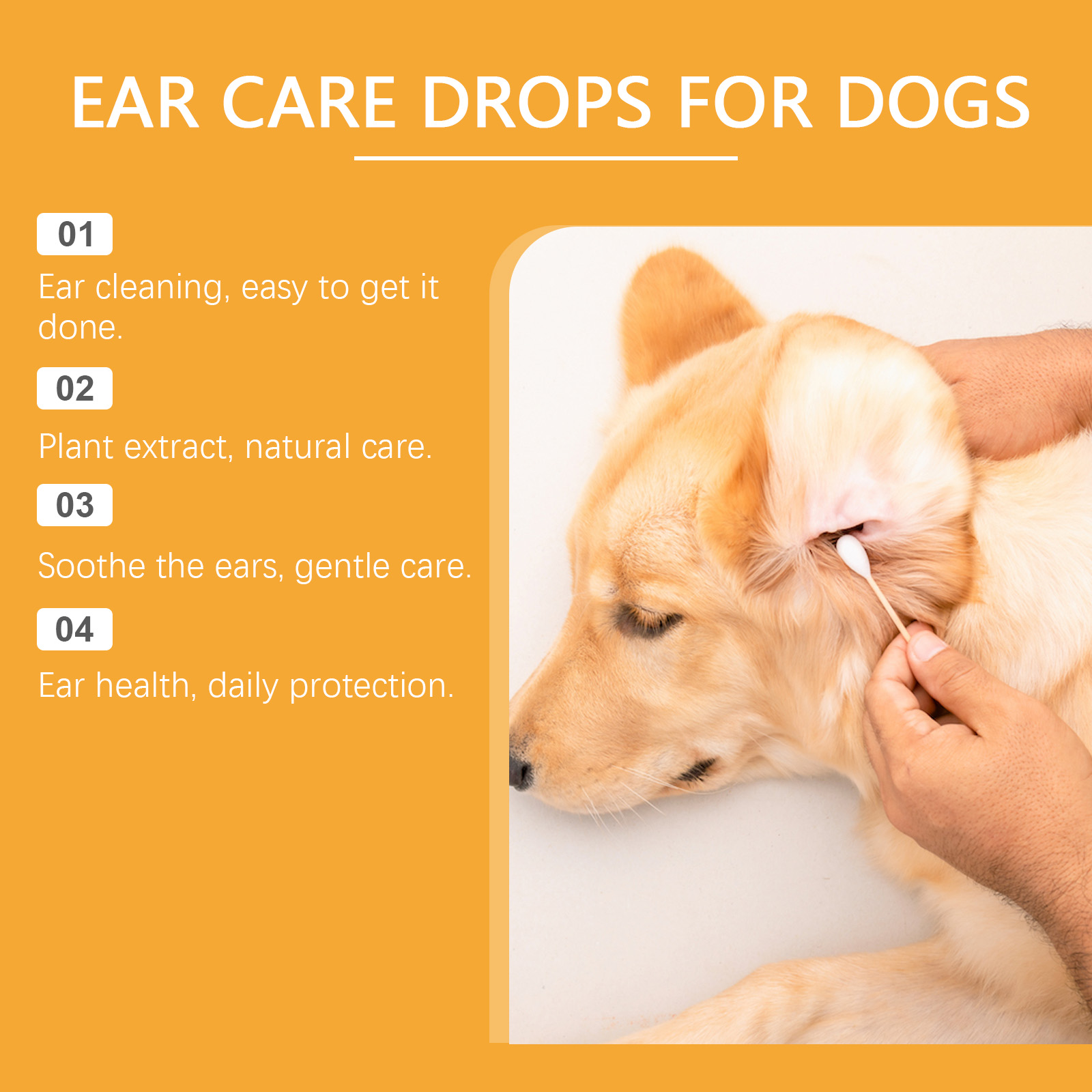 60ml Krople do pielęgnacji usz – Pet Ear Cleaner recenzja i cena