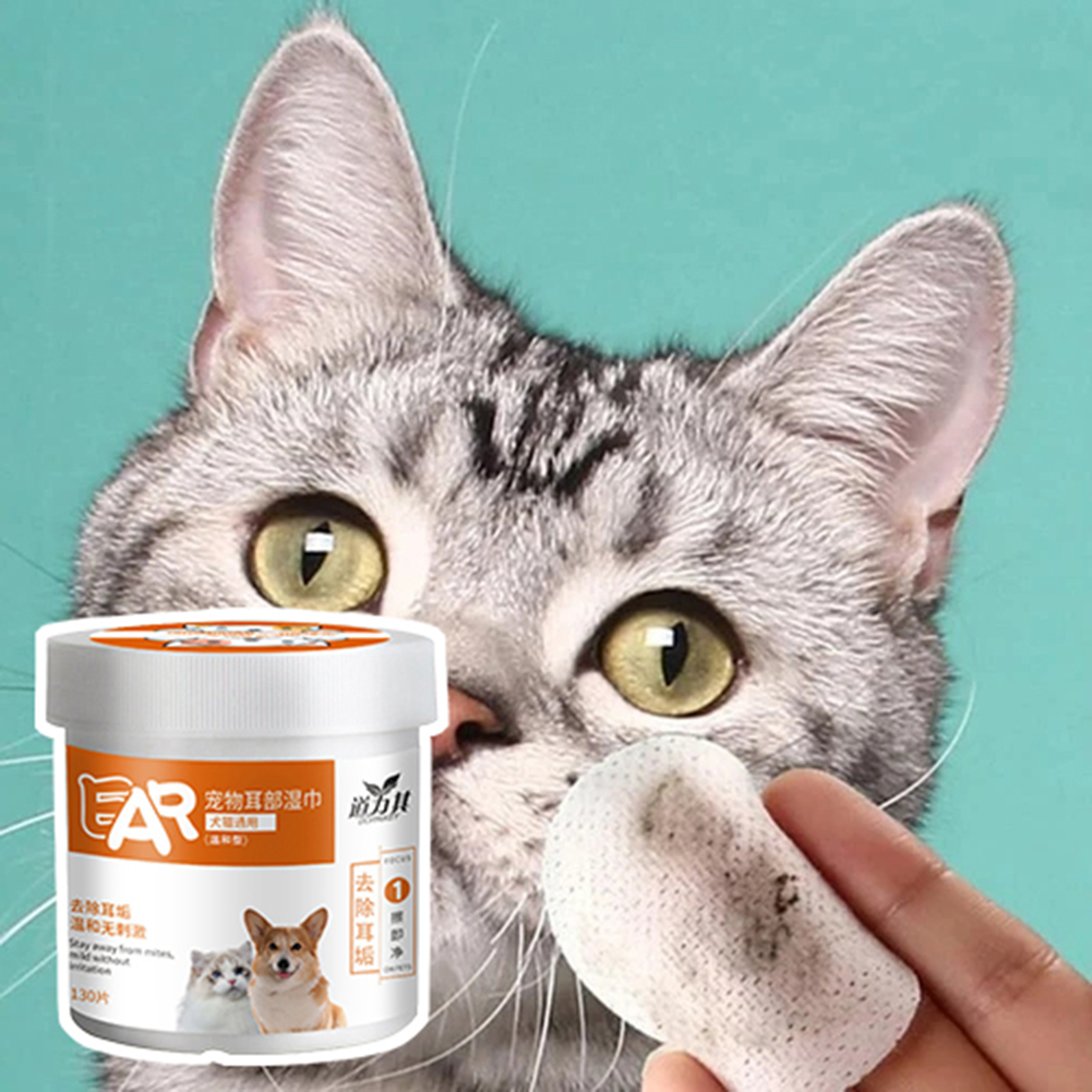 130pcs Oku Wip dla psw koty, u – Pet Ear Cleaner recenzja i cena