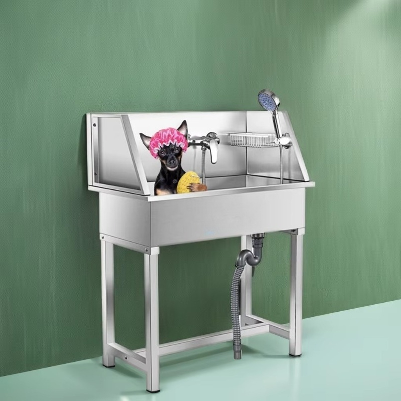 Mała wanna dla psa ze stali ni – Pet Supplies Wash Station recenzja i cena