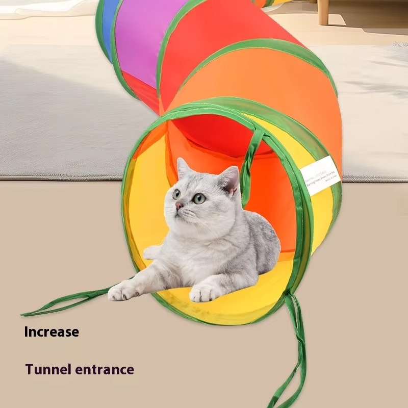 10 szt. Uniwersalne składane t – Cat Tunnel Toy recenzja i cena