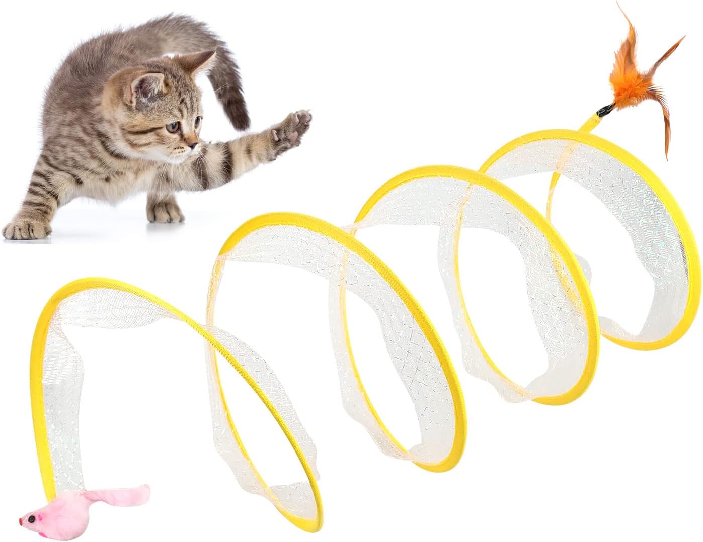 Tunel z zabawkowa mysz dla kot – Cat Tunnel Toy recenzja i cena