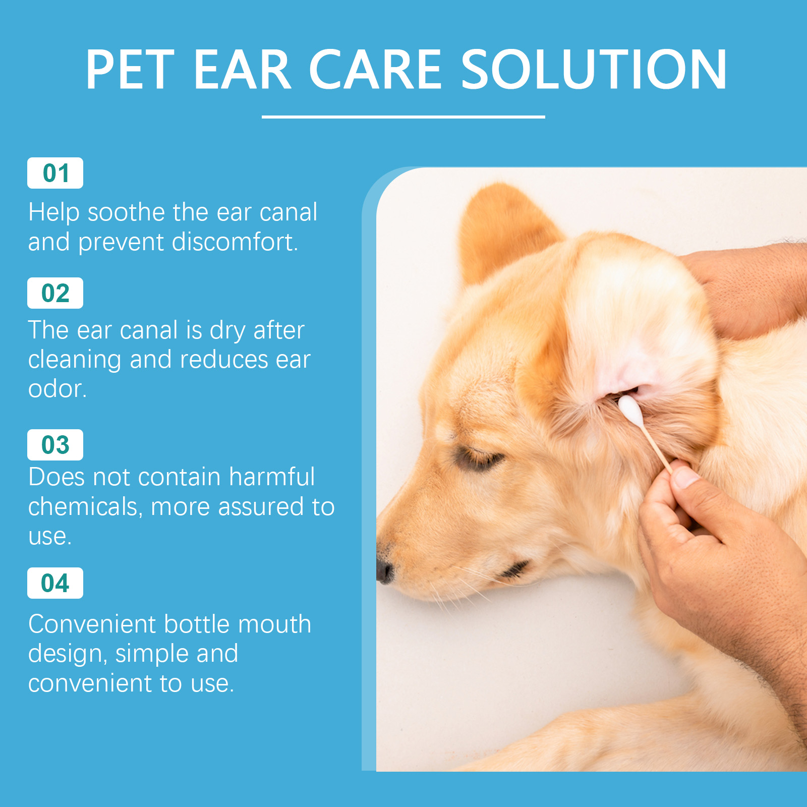 Krople do czyszczenia uszu dla – Pet Ear Cleaner recenzja i cena