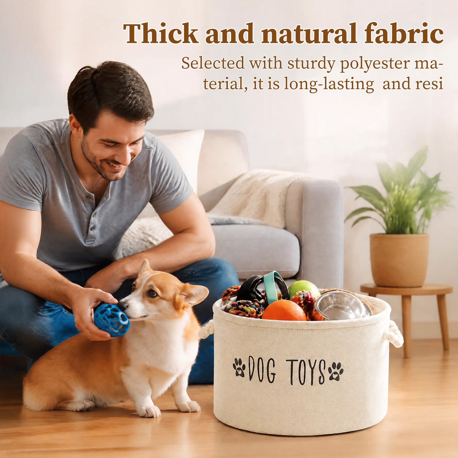 Kosz na zabawki dla zwierząt,  – Pet Supplies Plus recenzja i cena