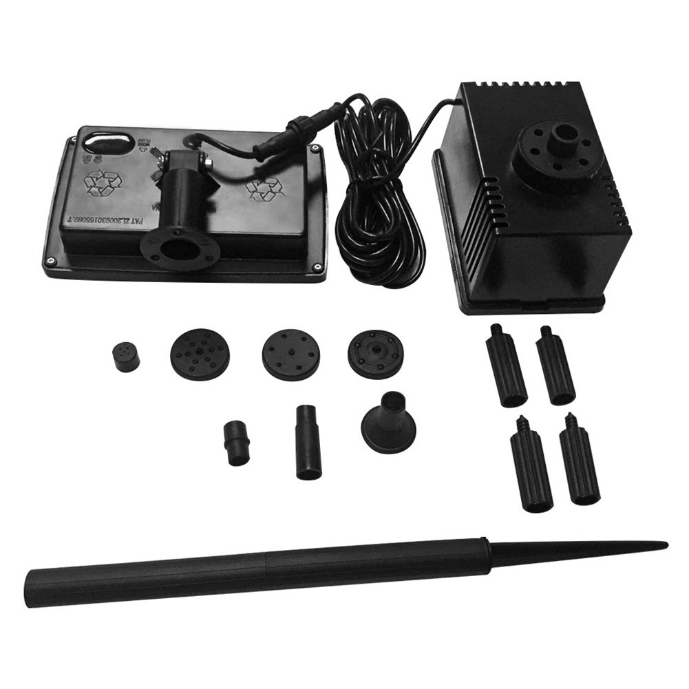 Pompa solarna do fontanny 1,5W – Fish Tank Filter Pump recenzja i cena