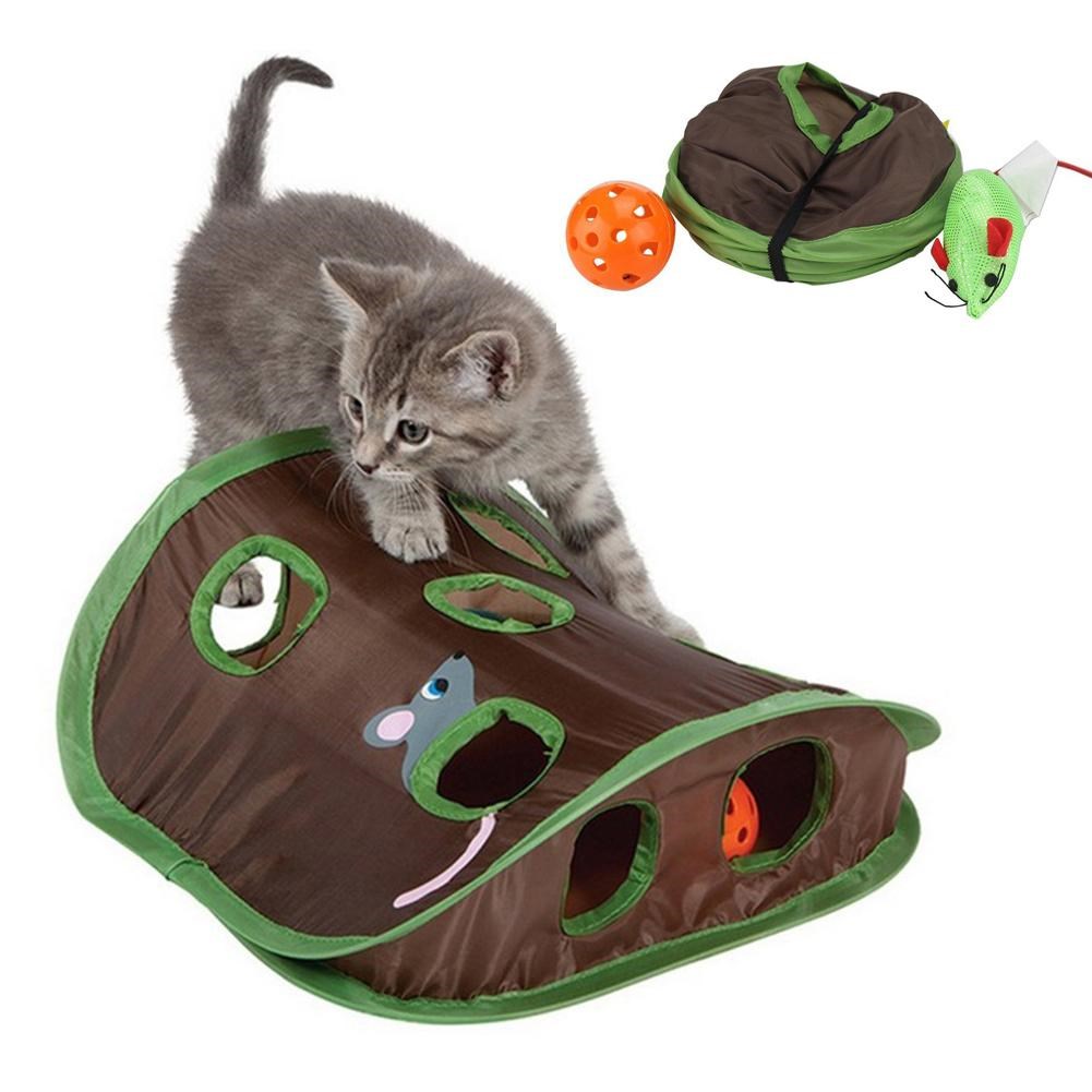 Cute Pet Cat Interactive Hide  – Cat Tunnel Toy recenzja i cena