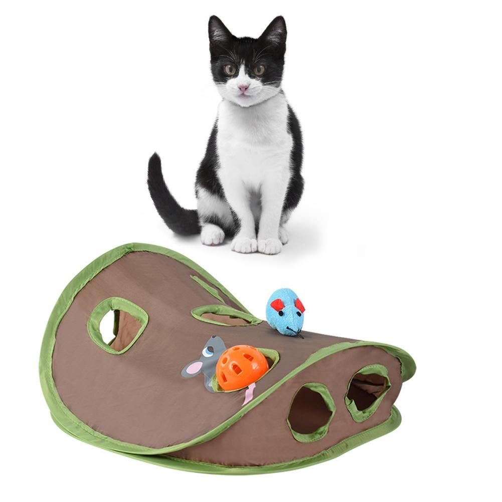 Cute Pet Cat Interactive Hide  – Cat Tunnel Toy recenzja i cena