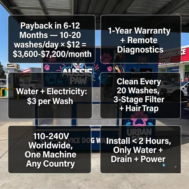 Stacja do mycia zwierząt 24/7, – Pet Supplies Wash Station recenzja i cena
