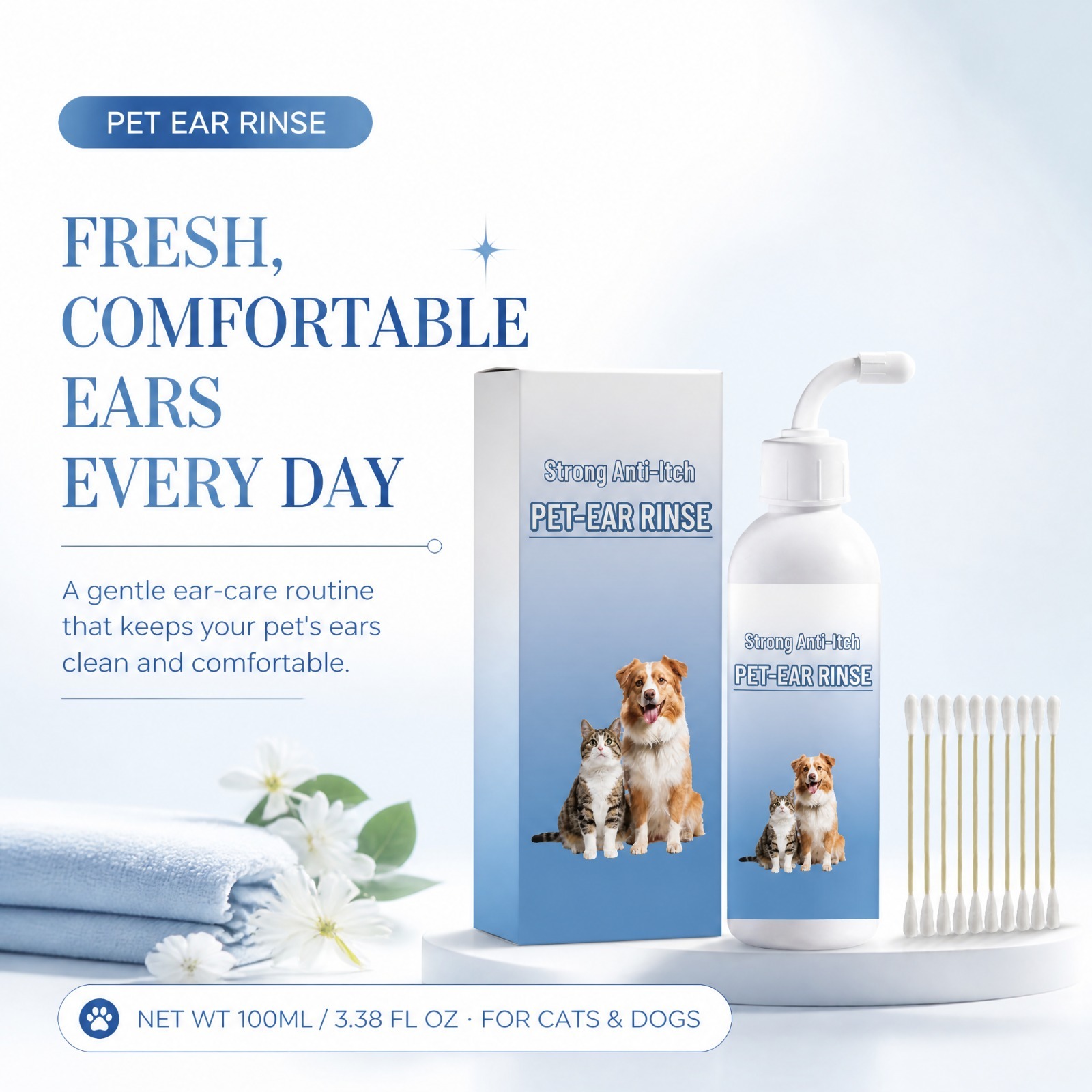 Krople do czyszczenia uszu zwi – Pet Ear Cleaner recenzja i cena